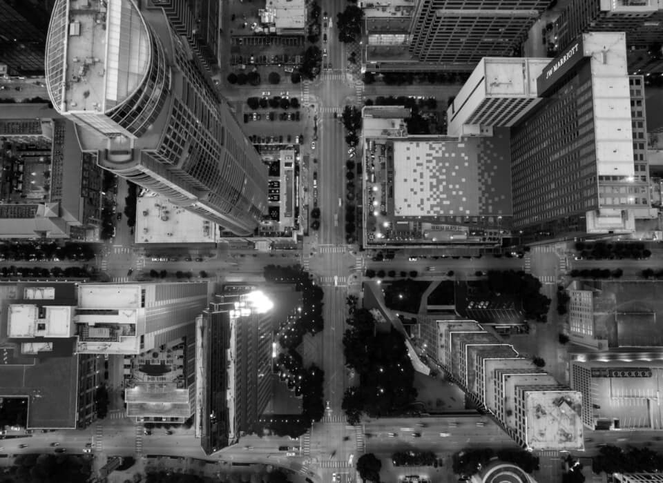 city-view-grayscale